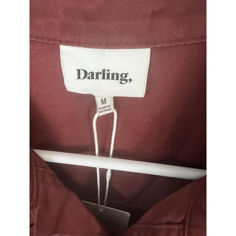 Darling Size Medium Brown New Jumpsuit NWT - Picture 4 of 12